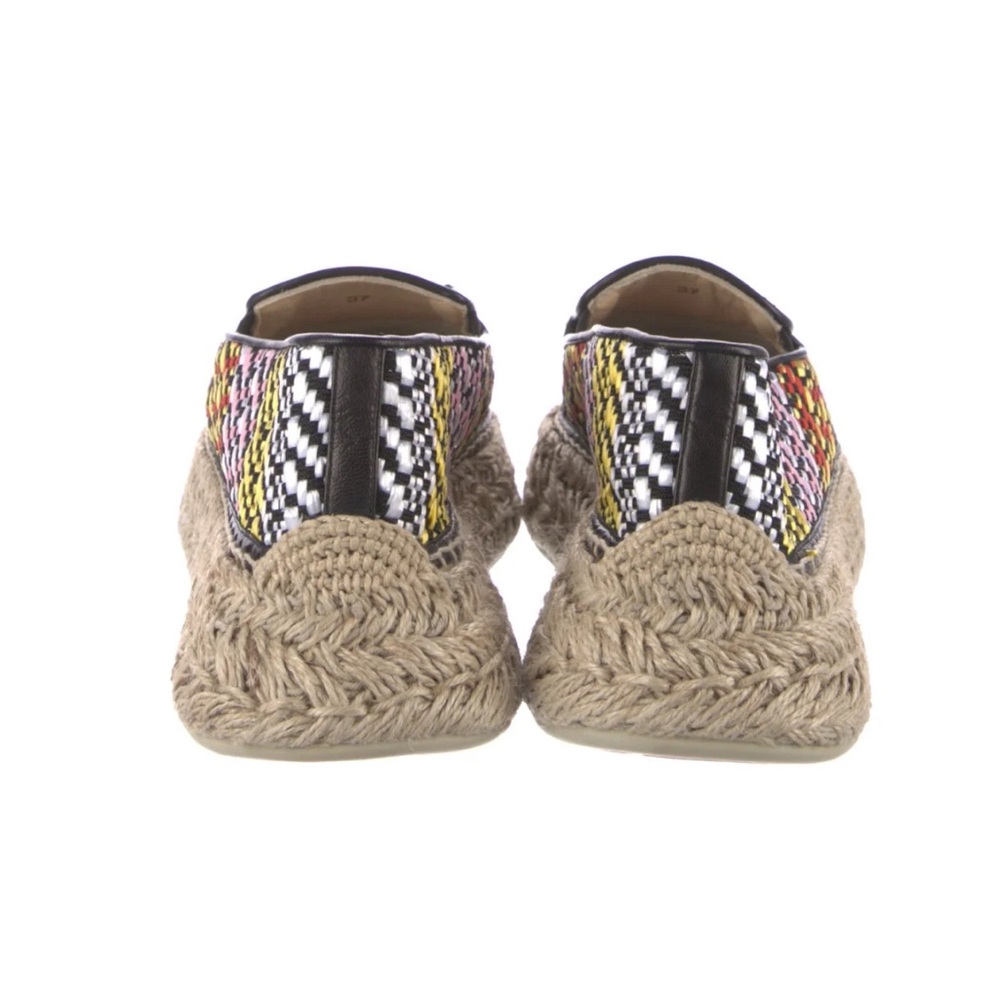 Christian Louboutin Espananpu Raffia espadrilles cruise flats 37 7 - Picture 5 of 7